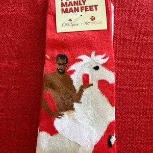 Red and White Men's Socks great for Valentine’s Day